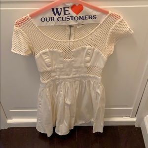 White Mica and Gala minidress from LF